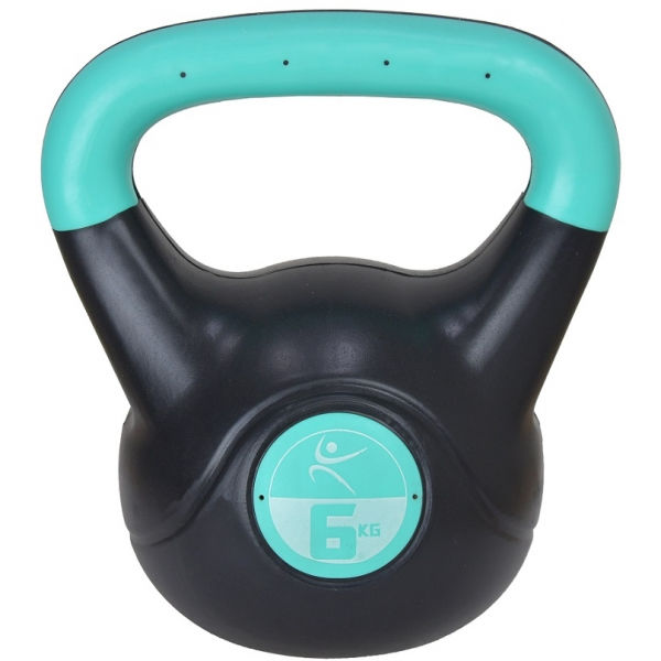 Lifefit KETTLEBELL VINYL 6KG Černá 6 KG - Kettlebell Lifefit