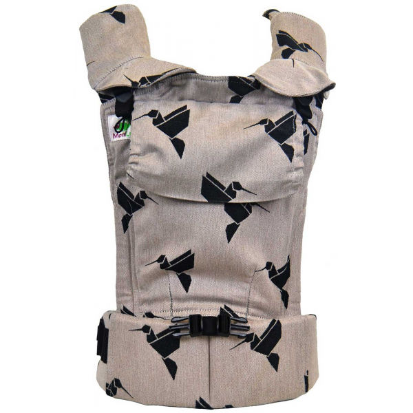 MONILU UNI START COLIBRI SAND Hnědá  - Ergonomické rostoucí nosítko MONILU