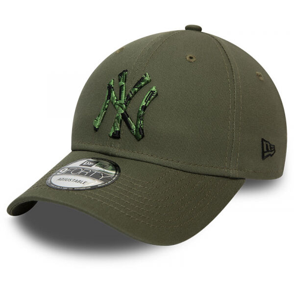 New Era CAMO INFILL 9FORTY NEYYAN Tmavě zelená UNI - Pánská kšiltovka New Era