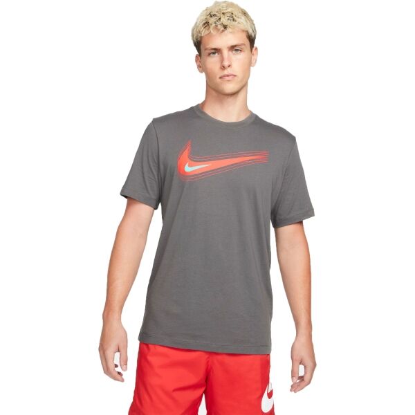 Nike SPORTSWEAR Šedá XL - Pánské tričko Nike