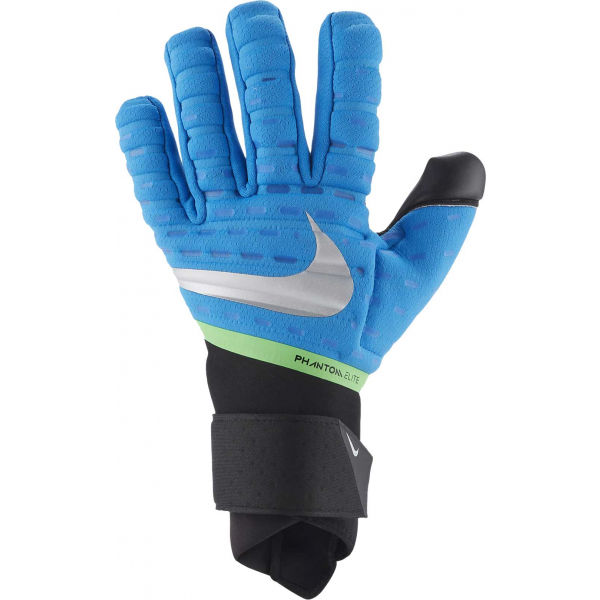 Nike PHANTOM ELITE Modrá 9 - Pánské brankářské rukavice Nike