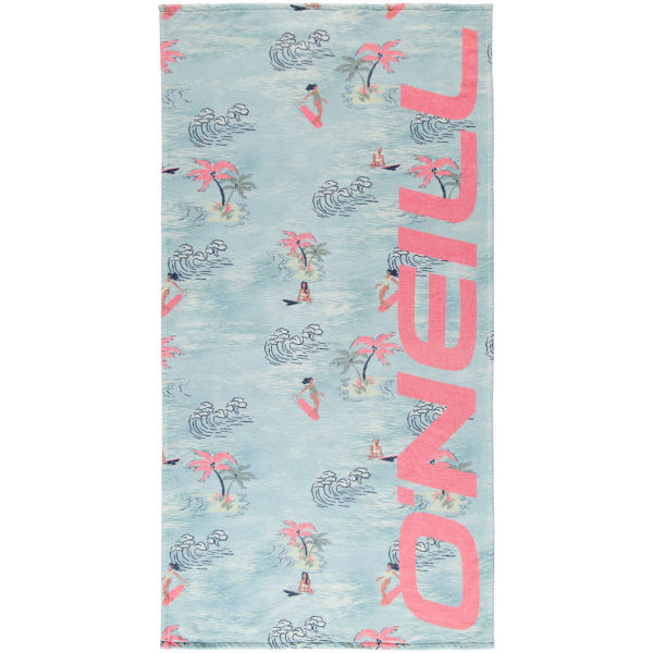 O'Neill BM ONEILL BEACH AOP TOWEL Světle modrá 0 - Osuška O'Neill