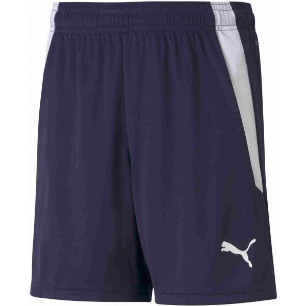 Puma TEAMLIGA SHORTS JR Tmavě modrá 140 - Juniorské šortky Puma