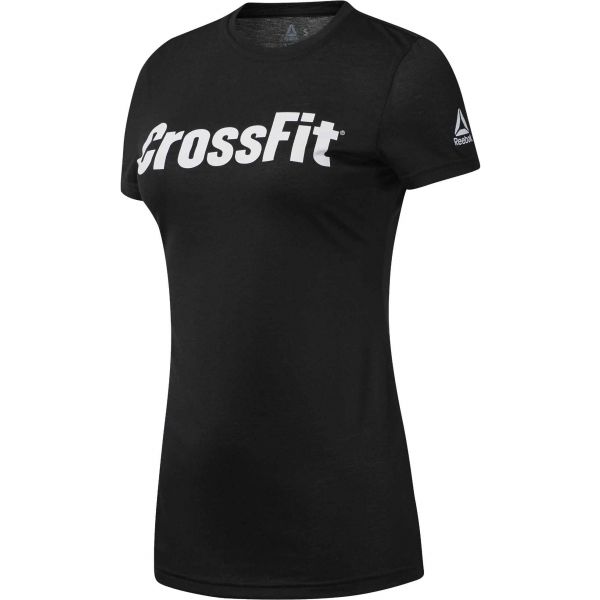 Reebok CROSSFIT TEE černá L - Dámské sportovní triko Reebok