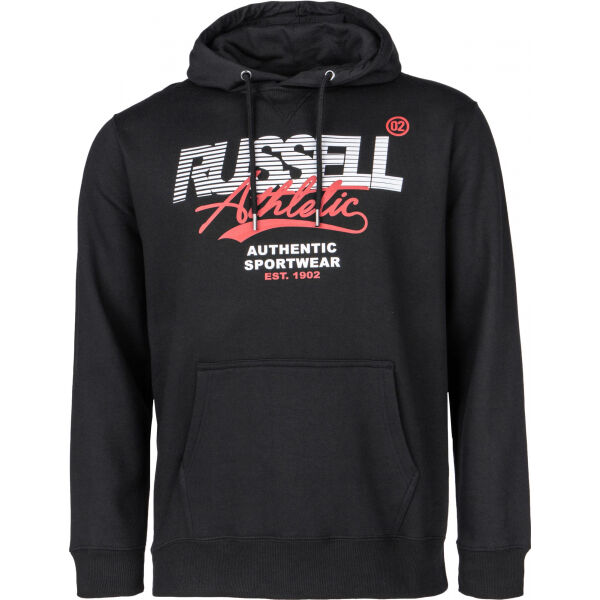 Russell Athletic PULLOVER HOODY Černá M - Pánská mikina Russell Athletic