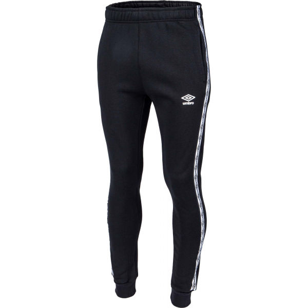 Umbro FW TAPED JOGGER Černá L - Pánské tepláky Umbro