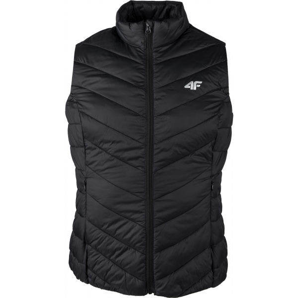 4F WOMEN´S JACKET Černá XL - Dámská vesta 4F