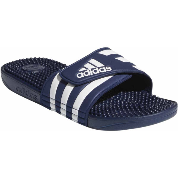 adidas ADISSAGE Tmavě modrá 9 - Unisexové pantofle adidas