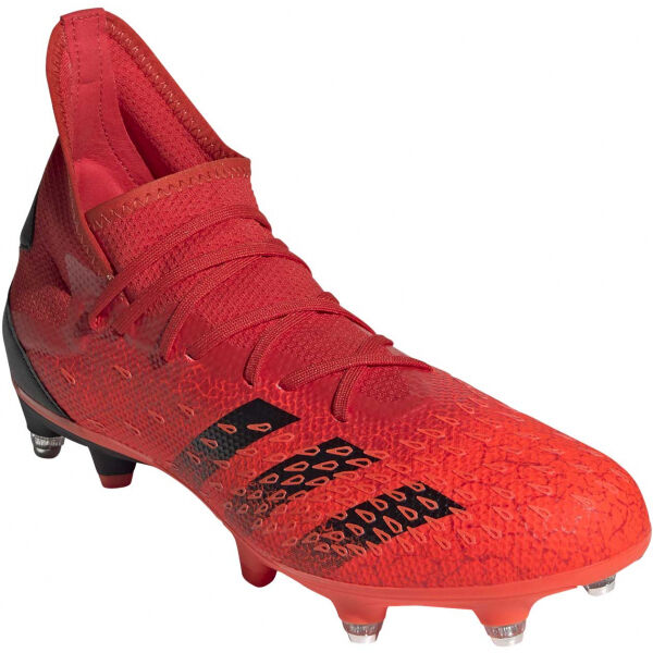 adidas PREDATOR FREAK.3 SG - FG Červená 8 - Pánské lisokolíky adidas