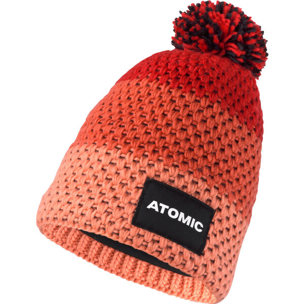 Atomic ALPS KIDS BEANIE Červená UNI - Dětská čepice Atomic