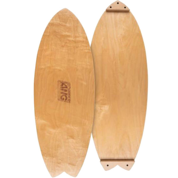 BOARDERKING INBOARD WAVE Hnědá  - Balanční deska BOARDERKING
