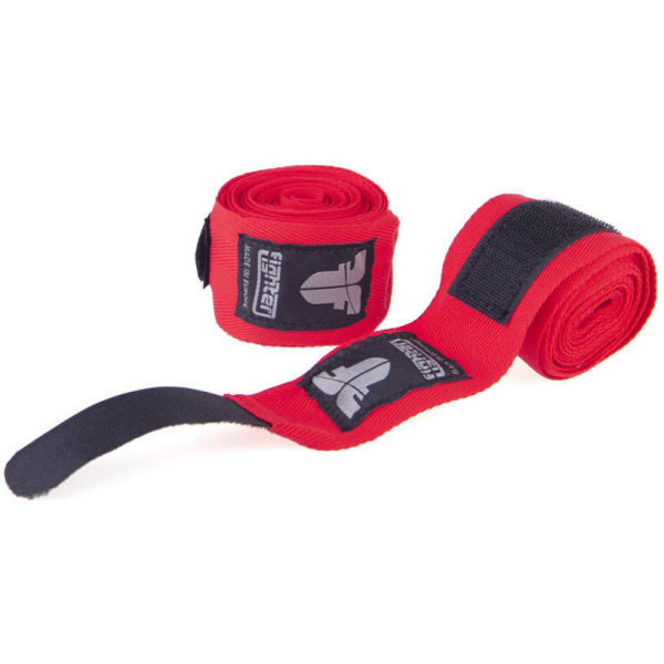 Fighter BANDÁŽE 250 CM Červená 250 - Bandáže na zápěstí Fighter