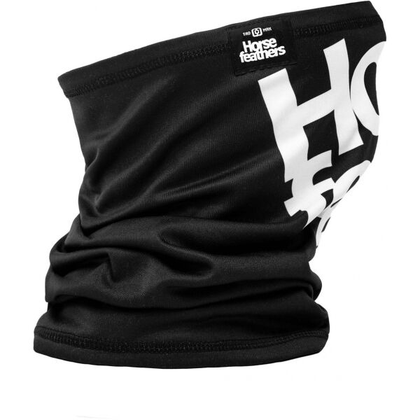 Horsefeathers NECKWARMER PRINTED Černá UNI - Pánský nákrčník Horsefeathers