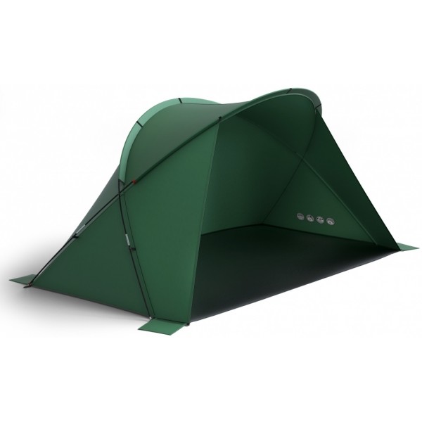 Husky BLUM 4 Tmavě zelená  - Plážový přístřešek Husky