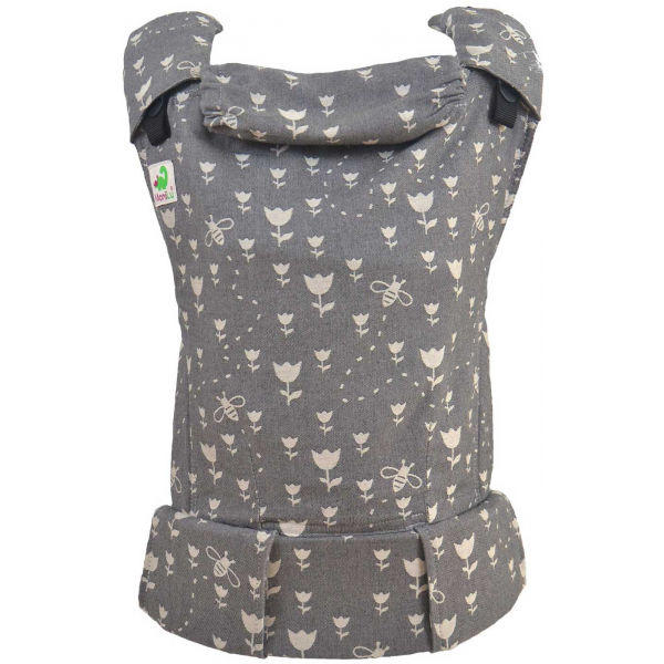MONILU UNI TULIPS STONE Šedá  - Ergonomické rostoucí nosítko MONILU