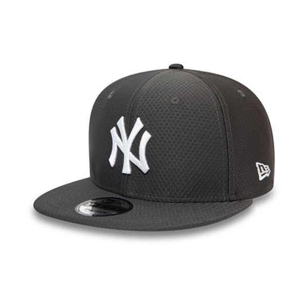 New Era 9FIFTY MLB HEX TECH NEW YORK YANKEES Tmavě šedá M/L - Klubová kšiltovka New Era