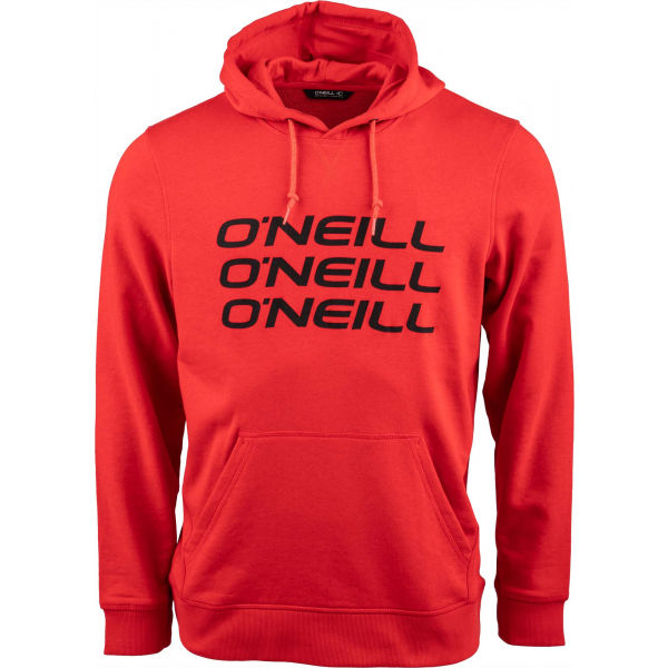 O'Neill LM TRIPLE STACK HOODIE Červená XL - Pánská mikina O'Neill