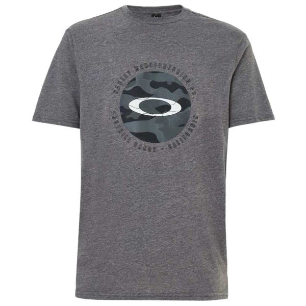 Oakley CAMO FLOAT ELLIPSE Šedá M - Triko Oakley