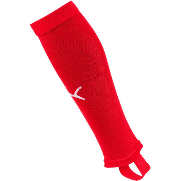 Puma TEAM LIGA STIRRUP SOCKS CORE Červená 4 - Fotbalové štulpny Puma