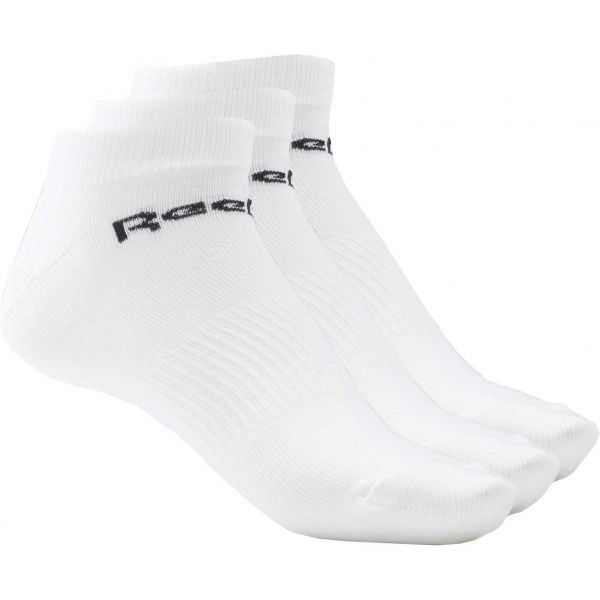 Reebok ACT CORE LOW CUT SOCK 3P Bílá S - Unisex ponožky Reebok