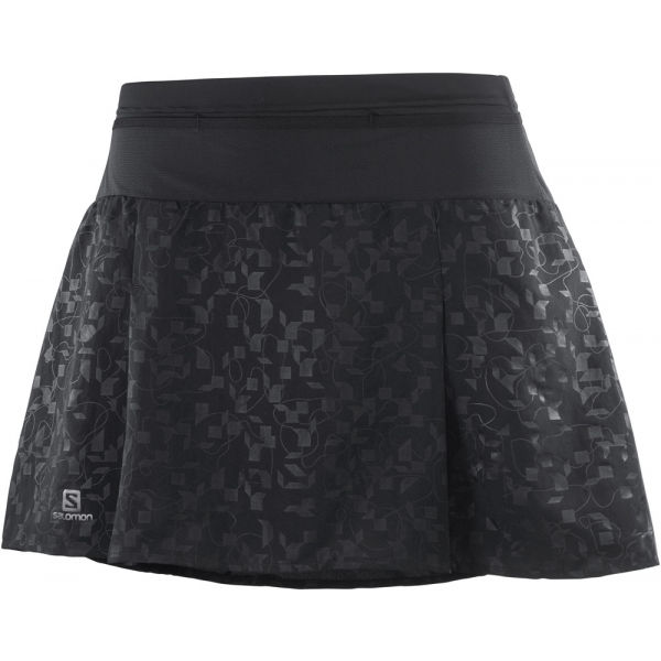 Salomon XA SKORT Černá M - Dámská sukně s vnitřními kraťasy Salomon