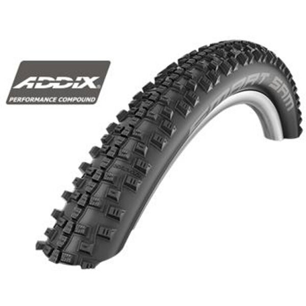 Schwalbe SMART SAM 27.5x2.1 Černá 27.5 - Plášť na kolo Schwalbe