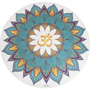 SHARP SHAPE ROUND YOGA MAT MANTRA Tyrkysov&aacute;  - Jogamatka SHARP SHAPE