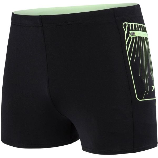 Speedo CONTRAST POCKET AQUASHORT černá 5 - Pánské plavky Speedo