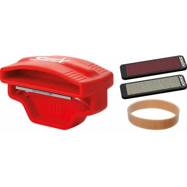 Swix COMPACT EDGER SADA Červená  - Ostřič hran Swix