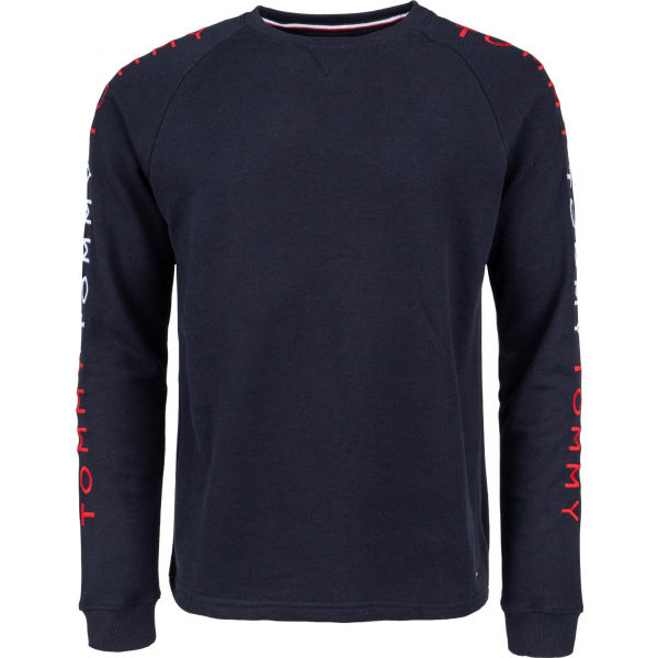 Tommy Hilfiger TRACK TOP Tmavě modrá S - Pánská mikina Tommy Hilfiger