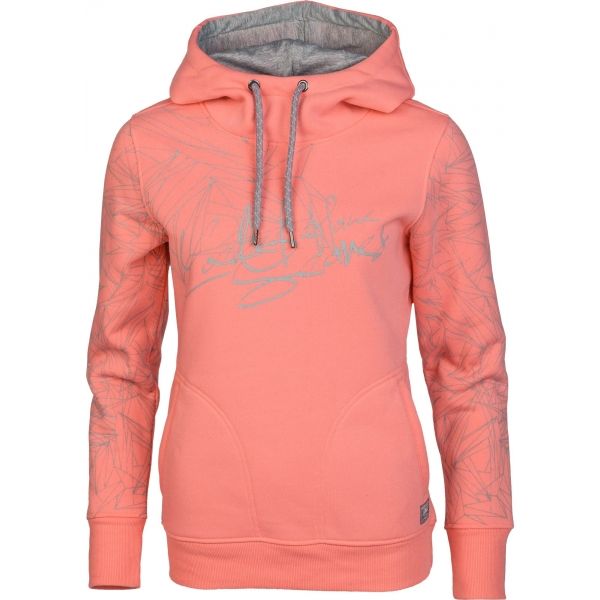 Willard LILIANE růžová XL - Dámská mikina Willard