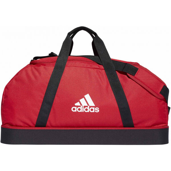 adidas TIRO PRIMEGREEN BOTTOM COMPARTMENT DUFFEL L Červená L - Sportovní taška adidas
