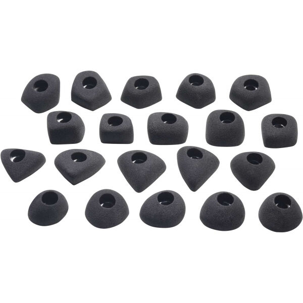 OCÚN FOOTHOLDS SET 1 BOLT-ON Černá  - Sada stupů OCÚN