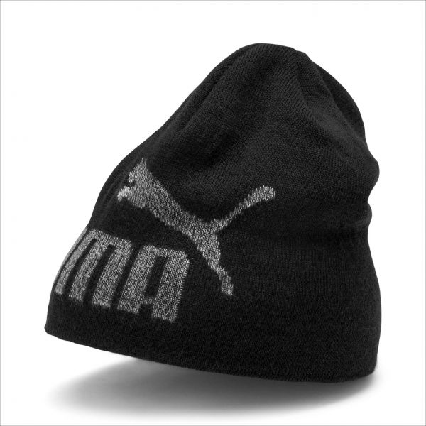 Puma ESS LOGO BEANIE černá UNI - Čepice Puma