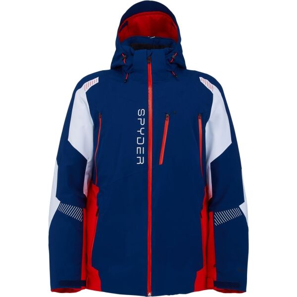 Spyder LEADER GTX JACKET MENS Modrá 2XL - Pánská lyžařská bunda Spyder