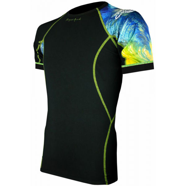 Suspect Animal WAVE Černá M - Pánské funkční triko Suspect Animal