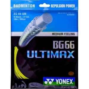 Yonex BG 66 ULTIMAX Žlut&aacute;  - Badmintonov&yacute; v&yacute;plet Yonex