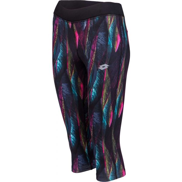 Lotto X FIT II LEGGINGS MID PRT 1 PL W Dámské sportovní legíny