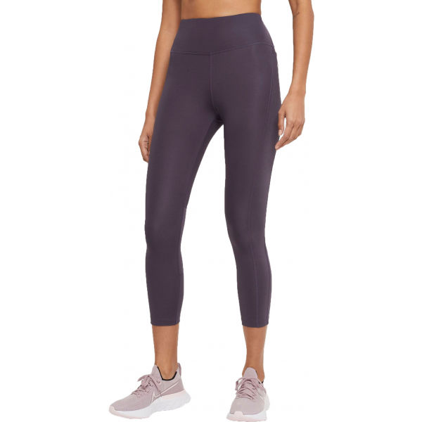 Nike DF FAST CROP W Dámské běžecké legíny