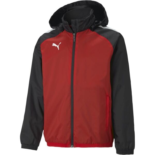 Puma TEAMLIGA ALL WEATHER JKT JR Chlapecká bunda