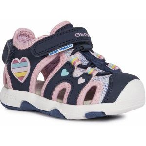 Geox B SANDAL MULTY GIRL Dětsk&eacute; sand&aacute;lky