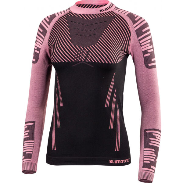 Klimatex EILA Dámské bezešvé termo triko s dlouhým rukávem