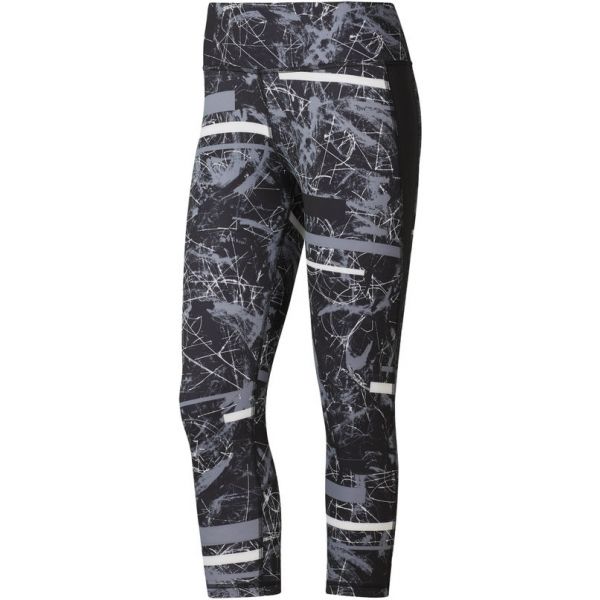 Reebok WOR MOTION DOT CAPRI COMM Dámské legíny