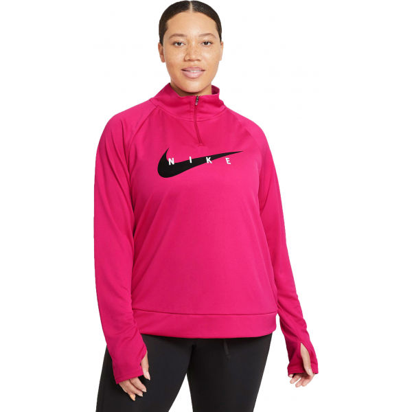 Nike SWOOSH RUN HZ MIDLAYER W Dámská běžecká mikina