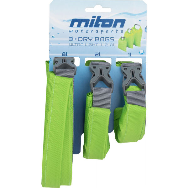 Miton UL DRY BAG 1 2 8L Set tří vodotěsných vaků