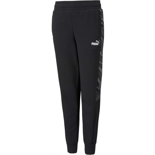 Puma GRAPHIC SWEATPANTS FL CL B Chlapecké tepláky