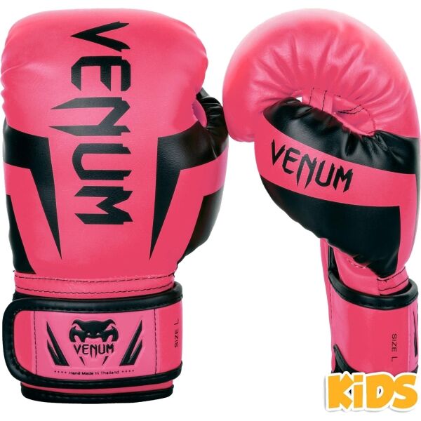 Venum ELITE BOXING GLOVES KIDS - EXCLUSIVE FLUO Dětské boxerské rukavice