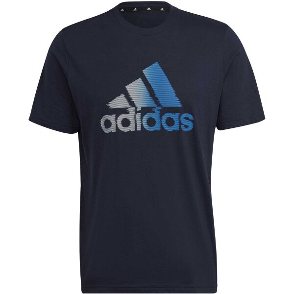 adidas D2M LOGO TEE Pánské sportovní tričko