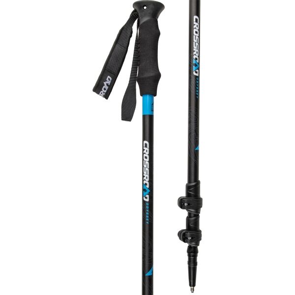 Crossroad ODYSSEY Třídílné trekové hole