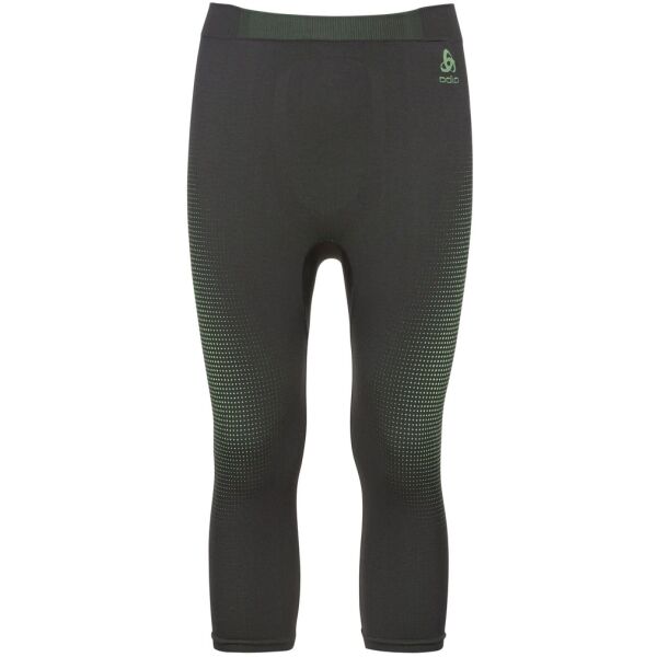 Odlo BL BOTTOM 3/4 PERFORMANCE WARM ECO Pánské funkční tříčtvrteční kalhoty